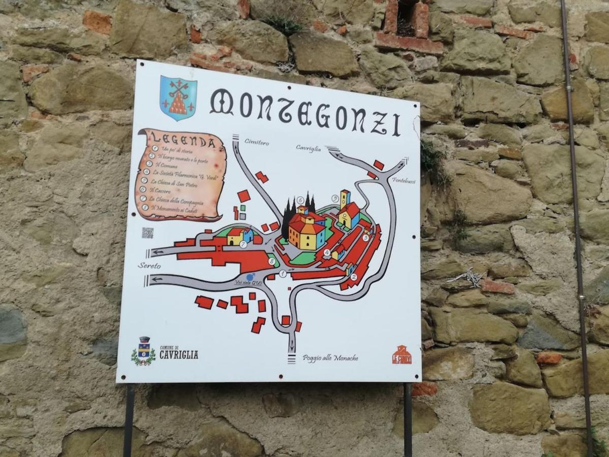 Villino Chianti Lägenhet Cavriglia Exteriör bild